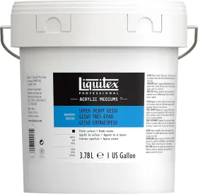 Liquitex 094376945744 Professional Gesso Surface Prep 128 Fl Oz Pack Of 1 Super Heavy