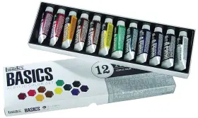 101012 Liquitex Basics Acrylic Paint Tube 8.88 Fl Oz Pack Of 1 12-piece Set
