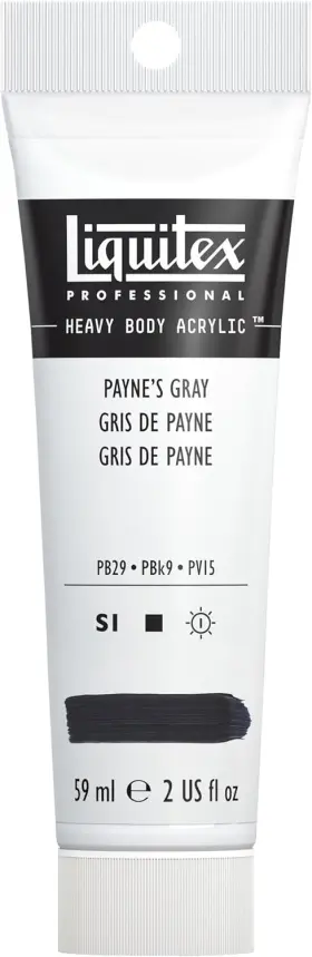 1045310 Liquitex Professional Heavy Body Acrylic 2 Fl Oz Pack Of 1 Payne S Gray
