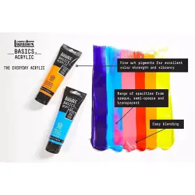 1046-115 Liquitex 1046115 New Basics Acrylic Paint Deep Violet 118ml 4oz #3