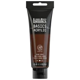 1046128 Liquitex Basics Acrylic Paint 118ml 4-oz 4 Fl Oz Pack Of 1 Burnt Umber
