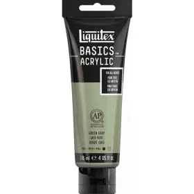 1046205 Liquitex Basics Acrylic Paint 118ml 4-oz Tube Green Gray