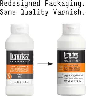 126608 Liquitex Professional High Gloss Varnish 8 Fl Oz Pack Of 1 #2