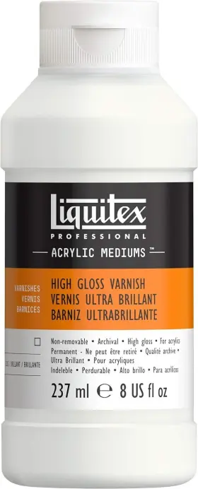 126608 Liquitex Professional High Gloss Varnish 8 Fl Oz Pack Of 1
