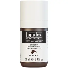 1959128 Liquitex Professional Soft Body Acrylic 2 Fl Oz Pack Of 1 Burnt Umber