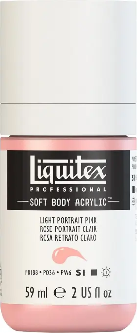 1959810 Liquitex Professional Soft Body Acrylic 2 Fl Oz Pack Of 1 Light Pink
