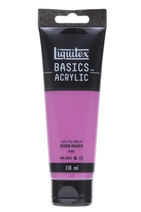 31164103 Liquitex Acrylic Paint Basics 1 Count Pack Of Medium Magenta B-003