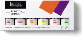 3699324 Liquitex Professional Acrylic Gouache 12 Fl Oz Pack Of 1 Fluorescent