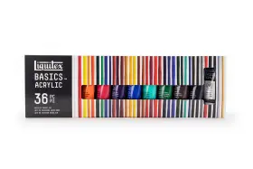 3699360 Liquitex Basics Acrylic Paint Set 36 X 22ml 0.7 Fl Oz Pack Of Assorted