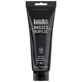 Liquitex 4385244 Basics Acrylic Paint 250ml 8.45 Fl Oz Pack Of 1 Ivory Black