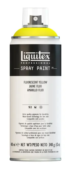 4450981 Liquitex Professional Spray Paint 12 Fl Oz Pack Of 1 Fluorescent Yellow