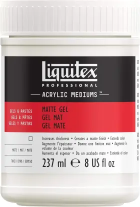 5321 Liquitex Professional Matte Gel Medium 8 Fl Oz Pack Of 1