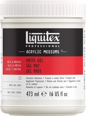 5322 Liquitex Professional Matte Gel 16 Fl Oz Pack Of 1 Medium