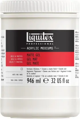 5323 Liquitex Professional Matte Gel 32 Fl Oz Pack Of 1 Medium