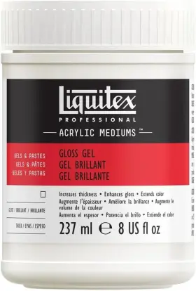 5708 Liquitex Professional Gloss Gel Medium 237ml 8 Fl Oz Pack Of 1