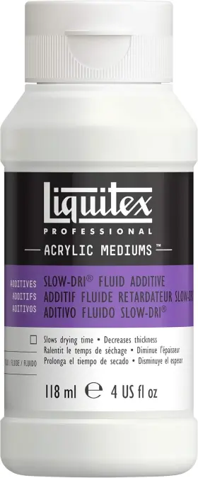 Liquitex 778564096691 Professional Effects 4 Fl Oz Pack Of 1 Slow-dri Fluid Additive