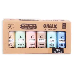 Little Birdie Cr81548 Chalk Paint Set - Matte Acrylic 12 Fl Oz Pack Of 1 Muted