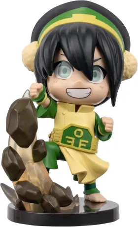 Llc Avtl0011 Avatar The Last Airbender Toph - 4-inch Mini Figure In Kawaii Style Dynamic