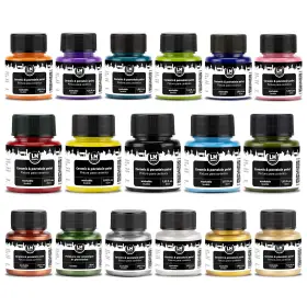 1001191 Lm-kreativ Ceramic And Porcelain Paint 1.52 Fl Oz Pack Of 17 Color Cosmos