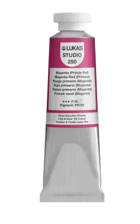 02500009 Lukas Studio Artist Oil Color Paints 1.3 Fl Oz Pack Of 1 Magenta Primary