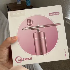 Lussmioe X0042nz3b3 Professional Cordless Airbrush Kit With Compressor Set Pink