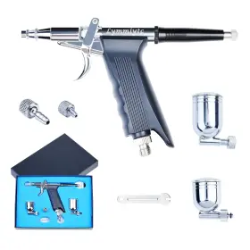 Sp166 Lymmiytc Airbrush Kit Trigger Gun With 0.2m Needle 7cc/12cc Paint Cu