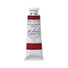 11-158 M. Graham & Co. Artist Oil Paint 1.25 Fl Oz Pack Of 1 Quinacridone Violet