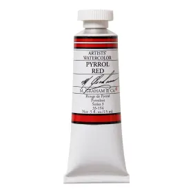 33-154 M. Graham & Co. 1/2-ounce Tube Watercolor Paint 0.5 Fl Oz Pack Of 1 Pyrrol Red