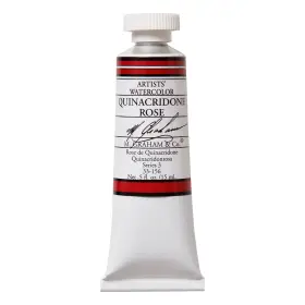 33-156 M. Graham & Co. 1/2-ounce Tube Watercolor 0.5 Fl Oz Pack Of 1 Quinacridone Rose