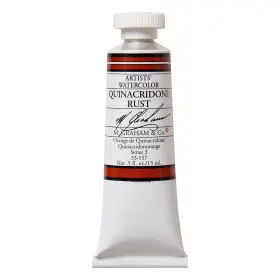33-157 M. Graham & Co. 1/2-ounce Tube Watercolor 0.5 Fl Oz Pack Of 1 Quinacridone Rust