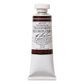 33-187 M. Graham & Co. 1/2-ounce Tube 0.5 Fl Oz Pack Of 1 Transparent Red Iron Oxide