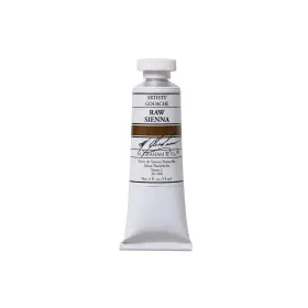 36-160 M. Graham & Co. 1/2-ounce Tube Gouache Paint Raw 0.5 Fl Oz Pack Of 1 Sienna