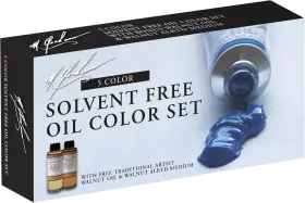 M. Graham & Co. 661670909309 And Tube Oil Paint Basic Color 7 Piece Set Assorted/ Multicolor