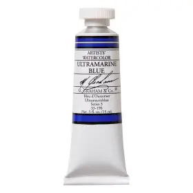 M. Graham & Co. 766383331901 1/2-ounce Tube Watercolor 0.5 Fl Oz Pack Of 1 Ultramarine Blue