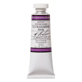 M. Graham & Co. 798804659301 1/2-ounce Tube Watercolor 0.5 Fl Oz Pack Of 1 Ultramarine Pink
