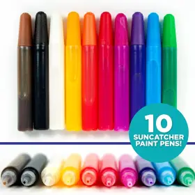 210533 Made By Me Yes Horizon Group Usa Suncatcher Paint Pens 10 Pack 10ml Nontoxic #2