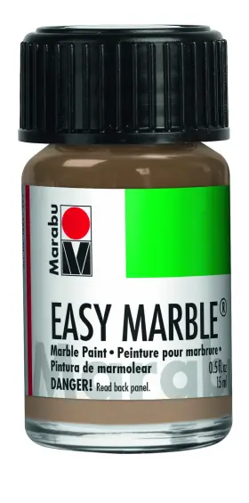 13059039049 Marabu Easy Marble Paint - Cappuccino 0.5 Fl Oz Pack Of 1