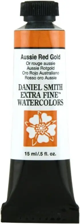 284600234 Marke Daniel Smith Extra Fine Aquarellfarbe 15 Ml Tube Aussie Red Gold 14 8