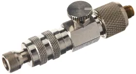 51-041 Masino 047459511411 Badger Air-brush Co. Pac Valve Regulator Silver
