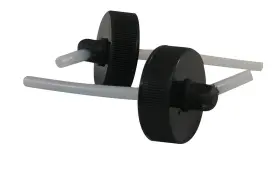 33-millimeter Masino 52-308 Badger Air-brush Co. Fast Blast Jar Adaptors 2-pack