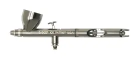 Masino 798804923549 Badger Air-brush Co. Model 105 Patriot Fine Gravity Airbrush Stainless Steel