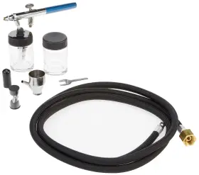 150-7 Masino 798804932756 Badger Professional Airbrush Set Red Fine Medium