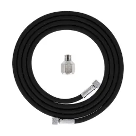 Master Airbrush 599039025530 Premium-quality 10-ft Braided Air Hose 1/8 Inch Ends With 1/4 Adaptor