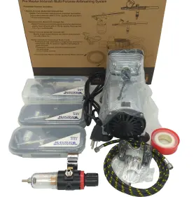 Abd-3ab-20 Master Airbrush 738435946135 Pro Multi-purpose Kit System New #2