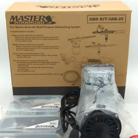 Abd-3ab-20 Master Airbrush 738435946135 Pro Multi-purpose Kit System New #3