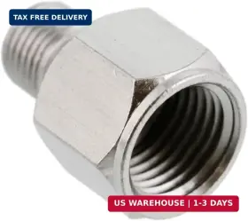 Master Airbrush 844825026506 Brand 1/4 Inch Bsp Female To 1/8 Male Adapter Fitting