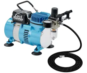 Tc-320 Master Airbrush 844825073838 1/5 Hp Cool Runner Ii Dual Fan Air Compressor Kit Model #2