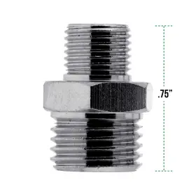 Master Airbrush 844825080034 1/8 Inch Bsp Male To 1/4 Fitting Conversion Adapter Nipple Connector Fo #3