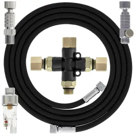 Master Airbrush 844925023740 Brand Essential Accessories Kit Set Includes 6 Ft. Braided Air Hose