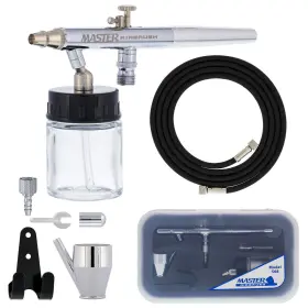 Master Airbrush 844998008941 Performance S68 Multi-purpose Precision Dual-action Siphon Feed